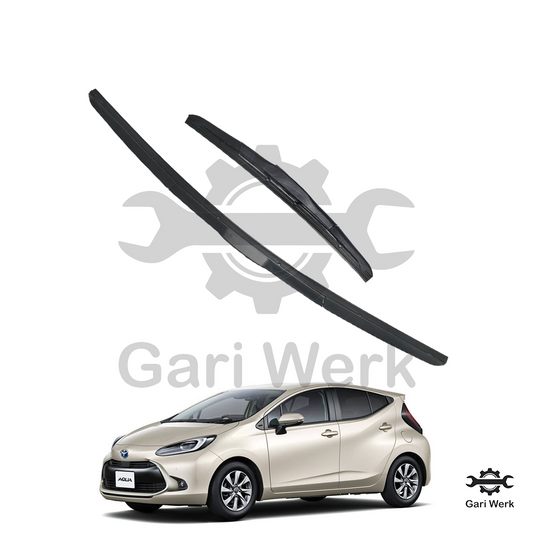 Toyota Aqua 2012–2023 Hybrid Wiper Blades – Premium All-Weather Performance