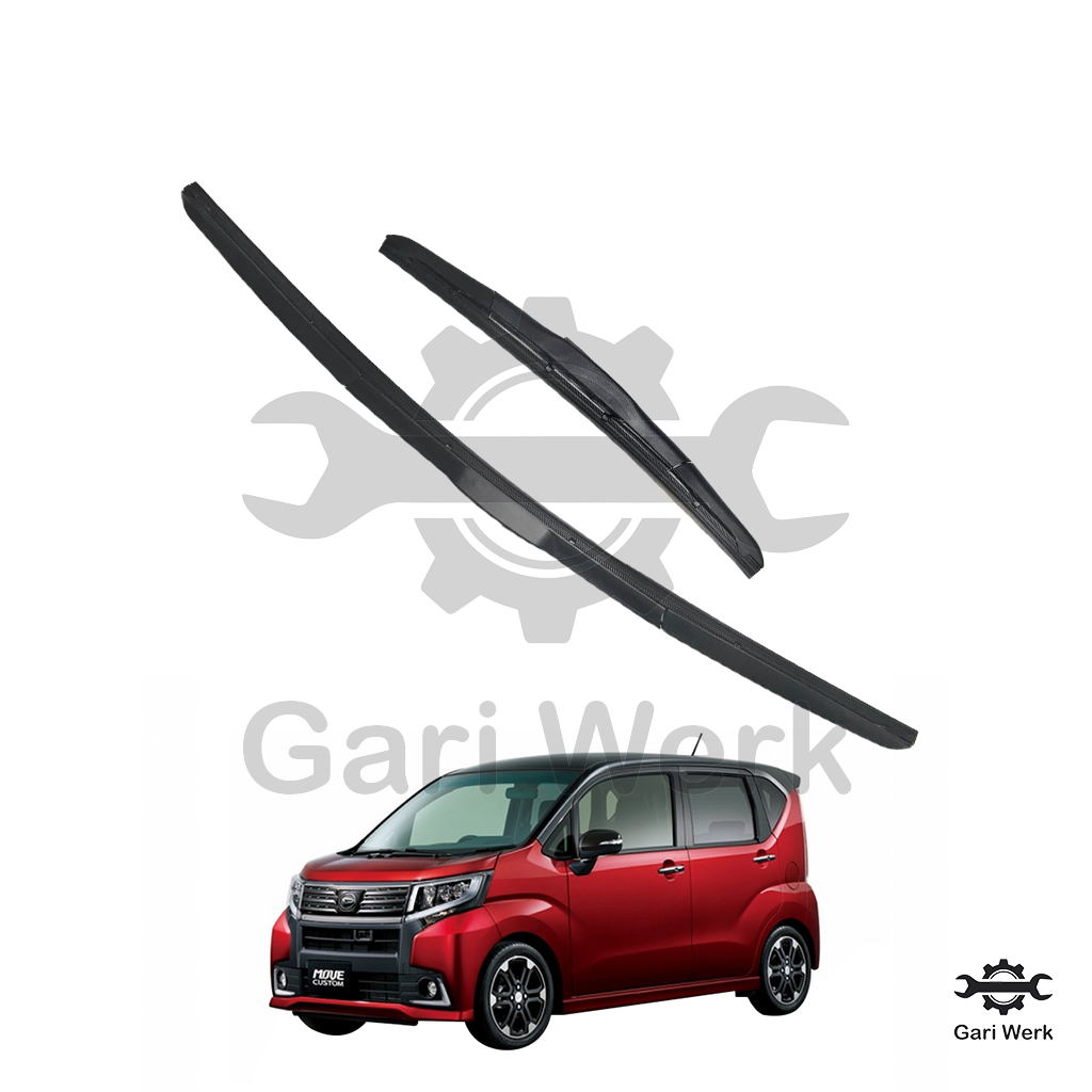 Daihatsu Move 2014–2023 Hybrid Wiper Blades