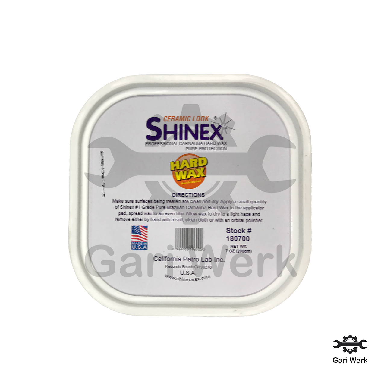 Shinex Ceramic Look Car Wax – Professional Carnauba Hard Wax | Easy On, Easy Off Protection