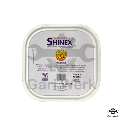 Shinex Ceramic Look Car Wax – Professional Carnauba Hard Wax | Easy On, Easy Off Protection