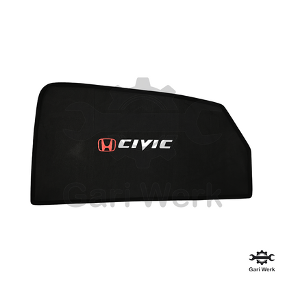 Honda Civic 2022 Custom Sun Shades | 4Pcs Set | UV Protection & Heat Resistance