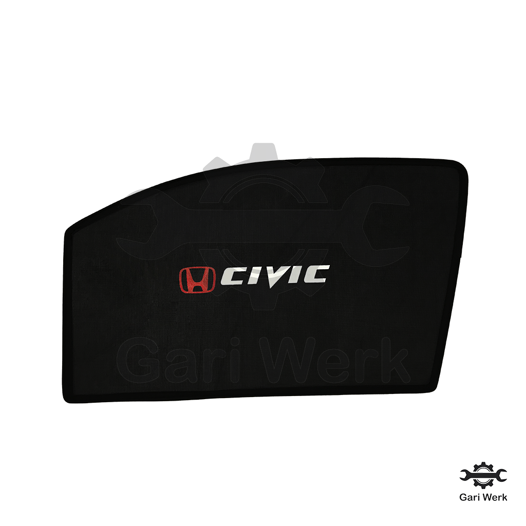 Custom Fit Sun Shades for Honda Civic 2017 | 4Pcs Set | UV & Heat Protection