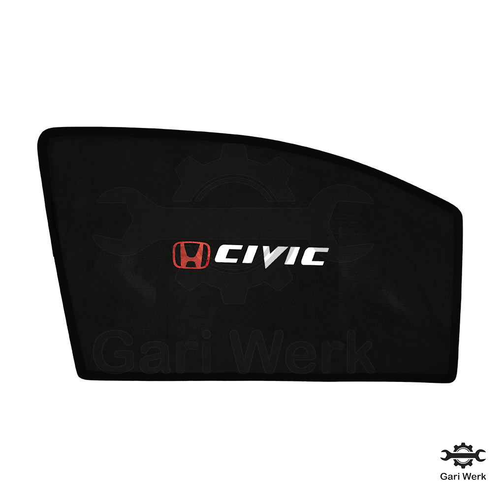 Custom Fit Sun Shades for Honda Civic 2017 | 4Pcs Set | UV & Heat Protection