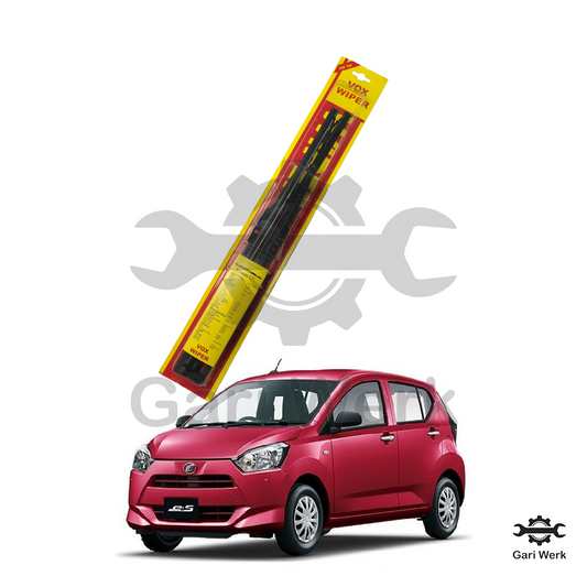 Daihatsu Mira 2017–2023 Metal Wiper Blades