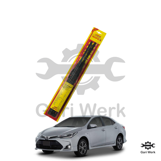 Toyota Corolla 2014–2023 (11th Gen) Metal Wiper Blades