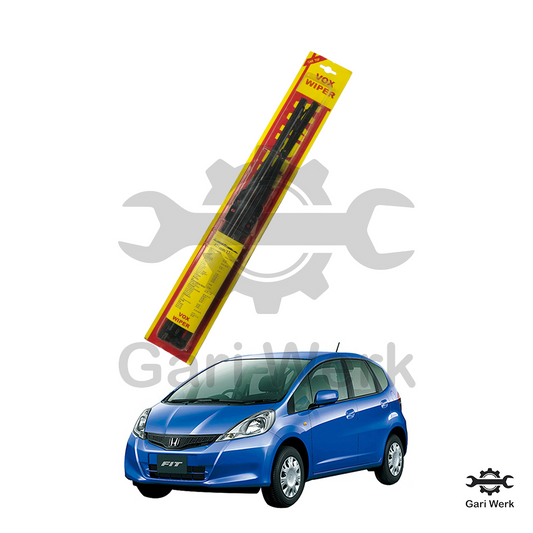 Honda Fit Hybrid 2007–2013 Metal Wiper Blades