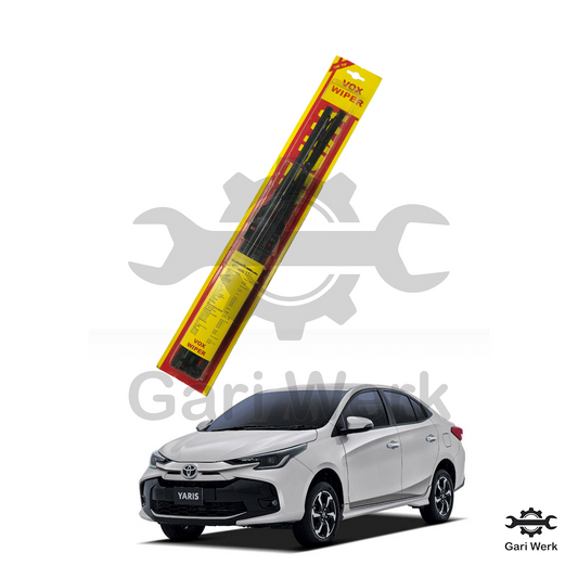 Toyota Yaris 2020–2023 Metal Wiper Blades