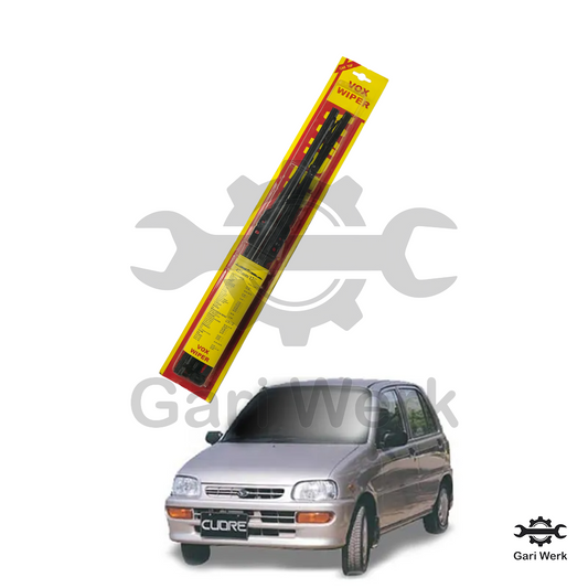 Daihatsu Cuore 2000–2012 Metal Wiper Blades
