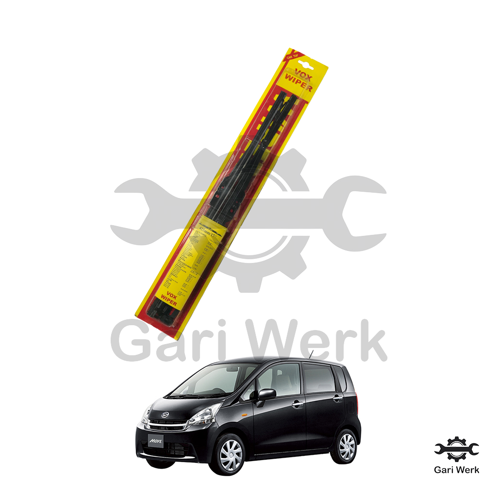 Daihatsu Move 2011–2014 Metal Wiper Blades