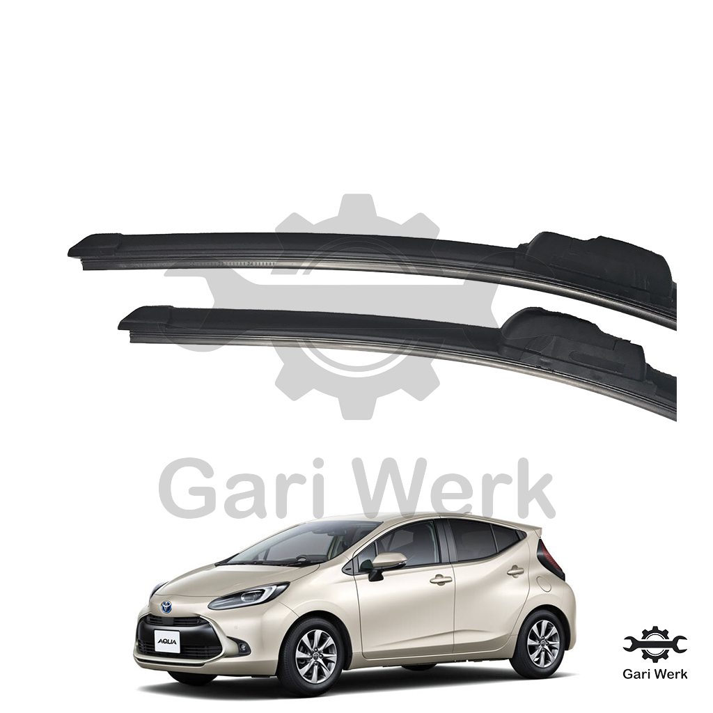 Toyota Aqua 2012–2023 Soft Wiper Blades – Premium Streak-Free Performance