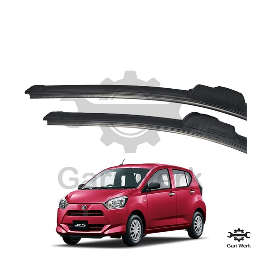 Daihatsu Mira 2017–2023 Soft Wiper Blades