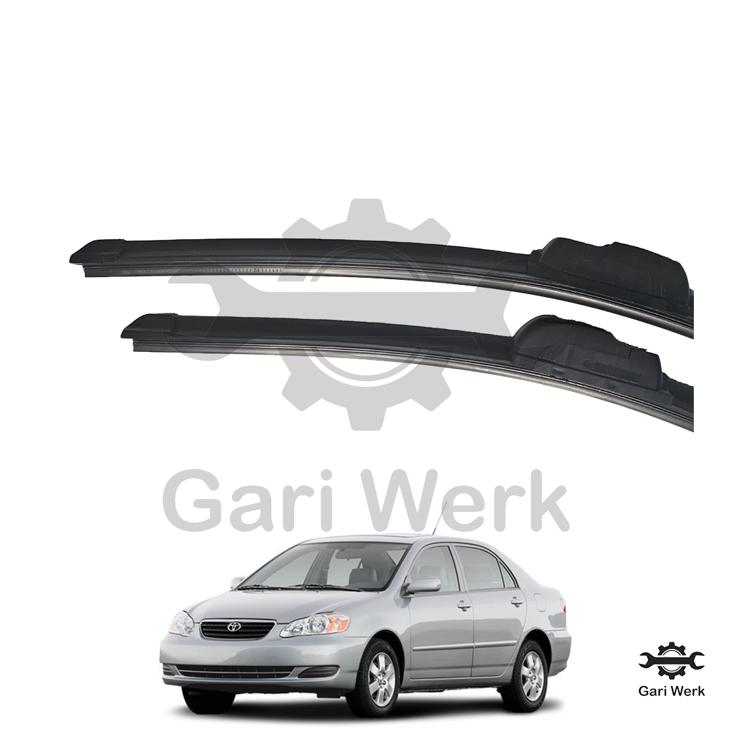 Toyota Corolla 2002–2008 (9th Gen) Soft Wiper Blades