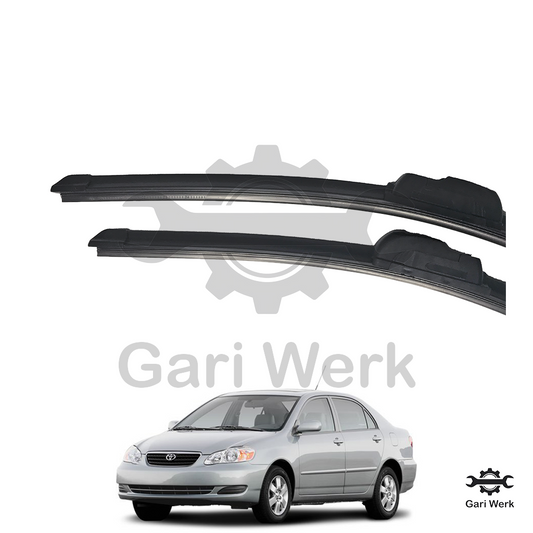 Toyota Corolla 2002–2008 (9th Gen) Soft Wiper Blades
