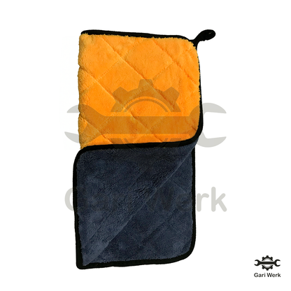 Premium Microfiber Cleaning Cloth (40x40 cm - 800 GSM) – Diamond Cut | Ultra-Absorbent | Scratch-Free | 4 Colors Available