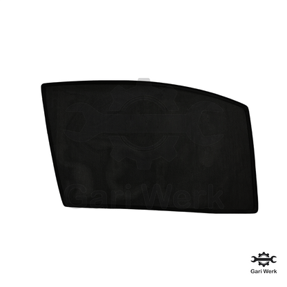 Toyota Vitz Sun Shades with Logo – 4pcs Set | UV Protection | Heat Resistant | Easy Fit