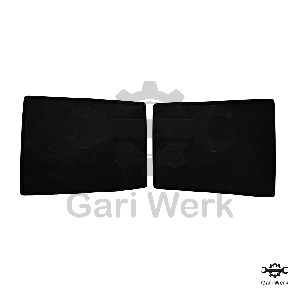 Toyota Vitz Sun Shades with Logo – 4pcs Set | UV Protection | Heat Resistant | Easy Fit