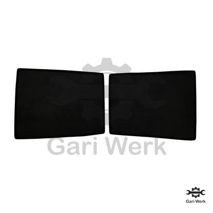 Toyota Vitz Sun Shades with Logo – 4pcs Set | UV Protection | Heat Resistant | Easy Fit
