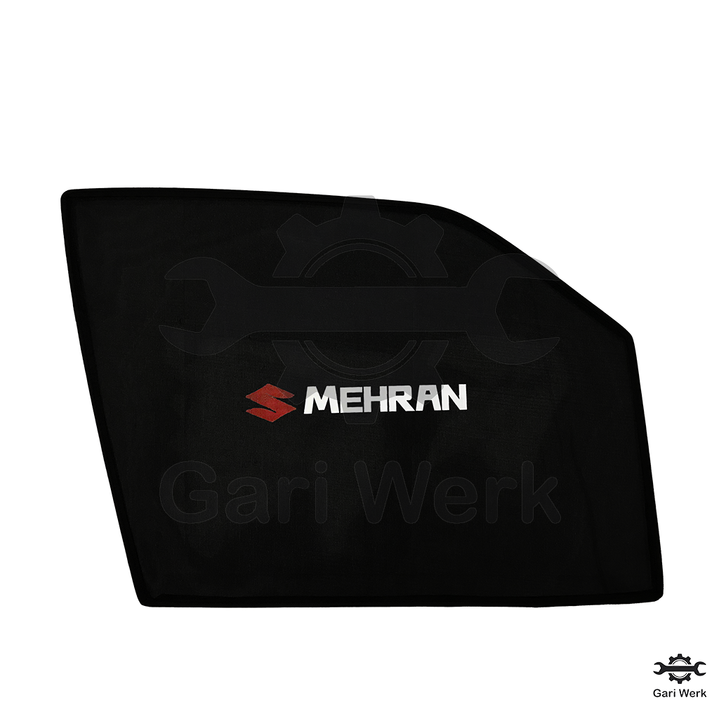 Suzuki Mehran Sun Shades with Logo | Heat Resistant | 4pcs Set