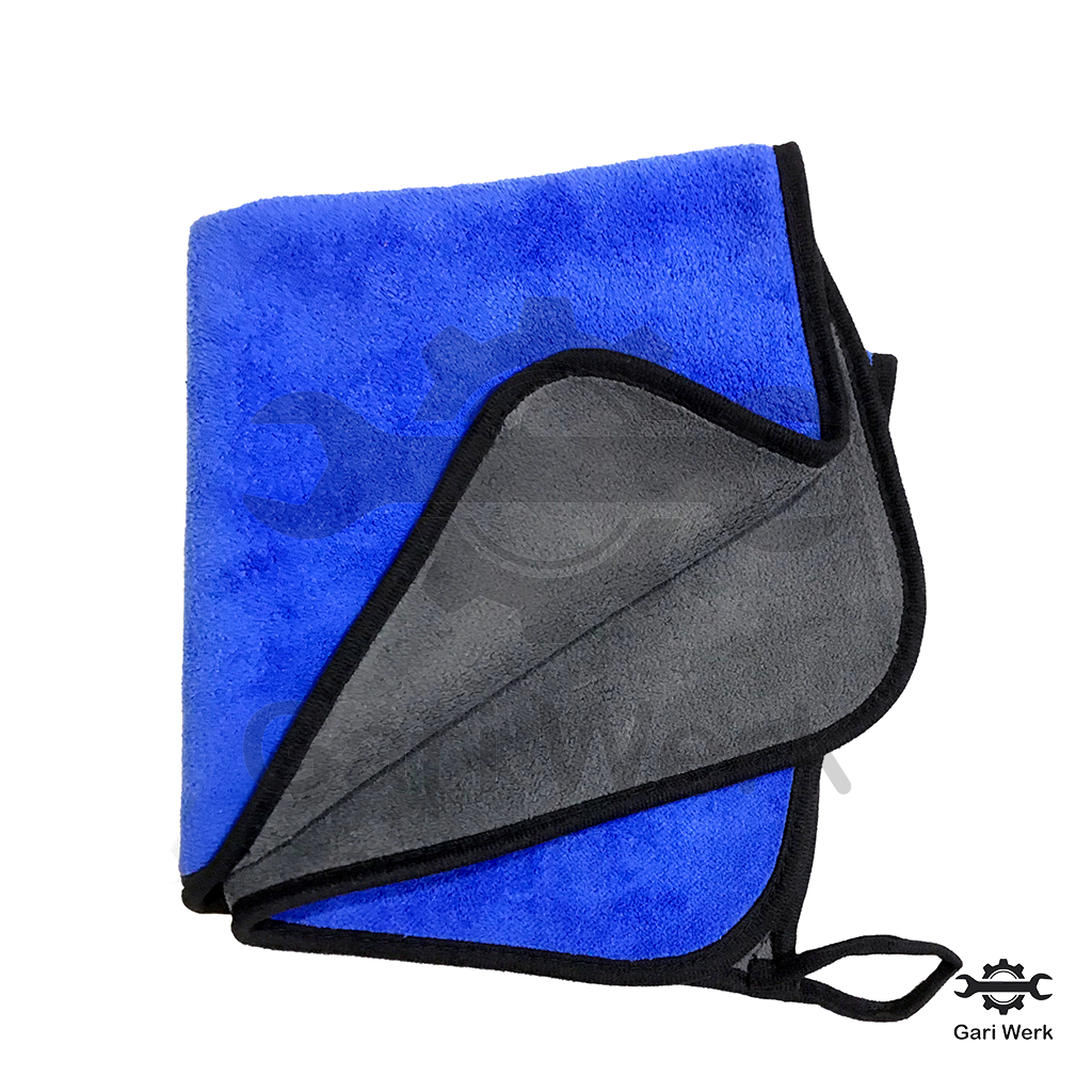 Dual-Sided Microfiber Drying Towel 500 GSM (40x40cm) – Ultra Absorbent Car Cleaning Cloth
